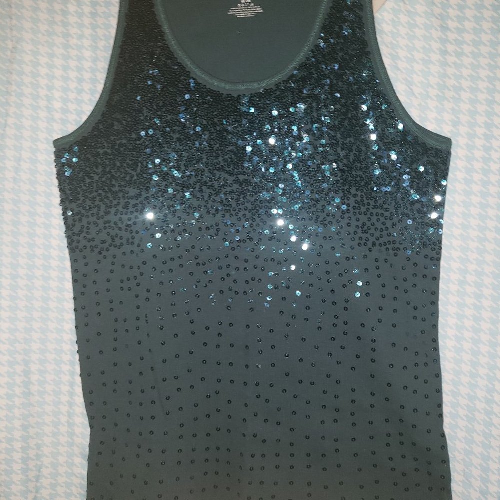 Plus Size Lane Bryant Embellished Tank Top